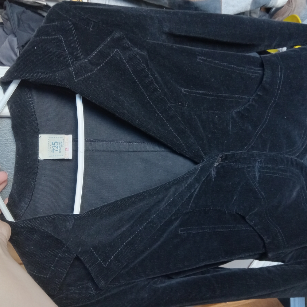 Black Velvet Blazer Medium